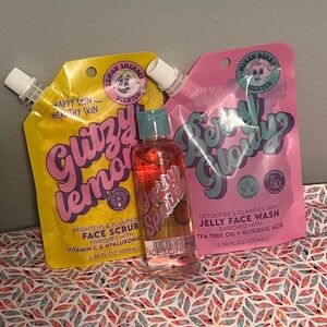 Glitzy Lemon, Berry Groovy & Cherry Sparkle Face Care Set   🍋🍒🫐🍓